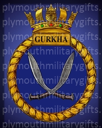HMS Gurkha Magnet